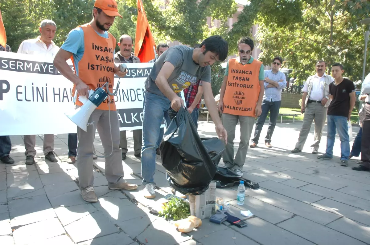 Halkevlerinden Zam Protestosu