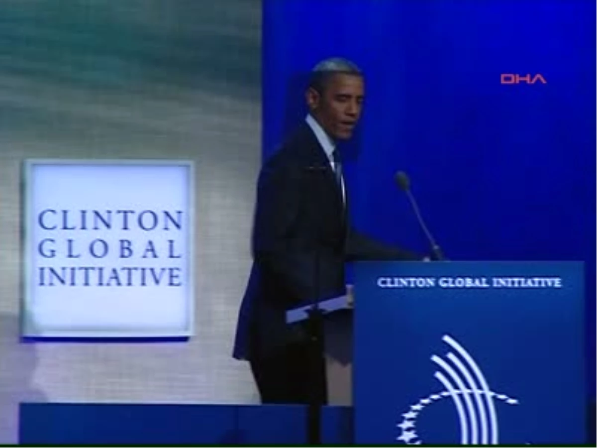 Obama\'nın da Konuştuğu \'Clınton Küresel Girişimi\' Toplantısı\'nda Sabancı Vakfı\'na Clınton\'dan Övgü