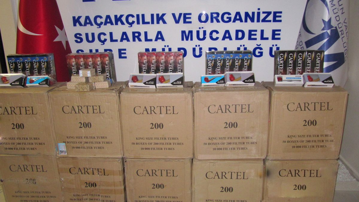 Samsun\'da Gümrük Kaçağı Tütün Mamulleri Ele Geçirildi