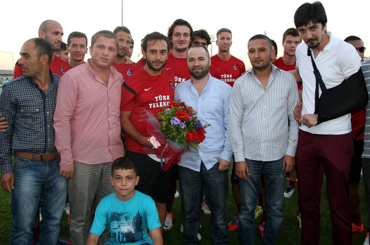 Taraftarlardan Olcan\'a Destek