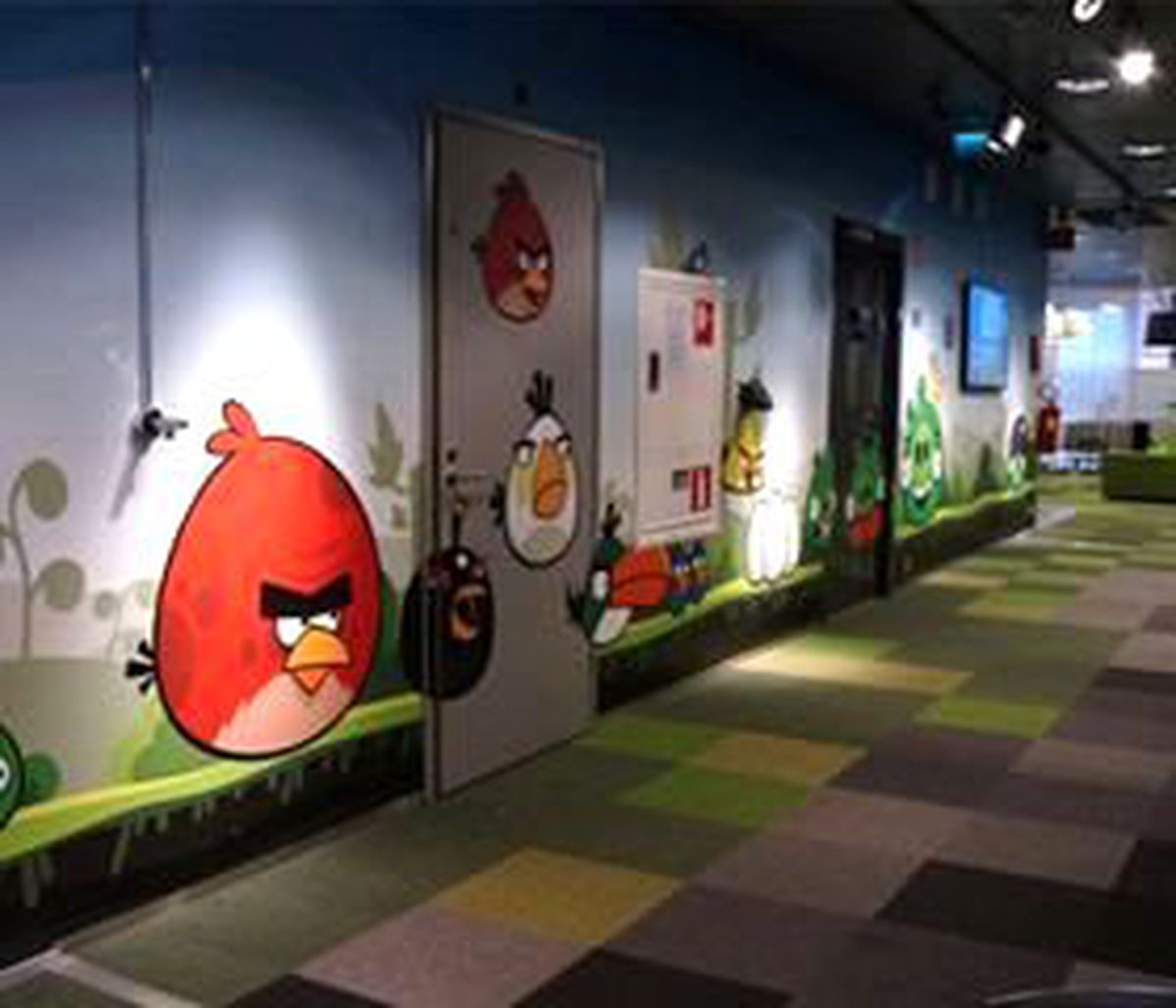 Angry Birds Bu Ofiste Doğdu