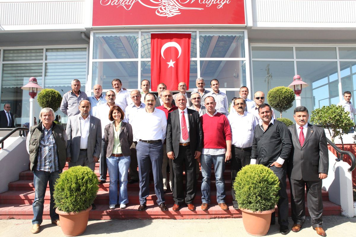 Başiskele Belediye Başkanı Ayaz Muhtarla Bir Araya Geldi