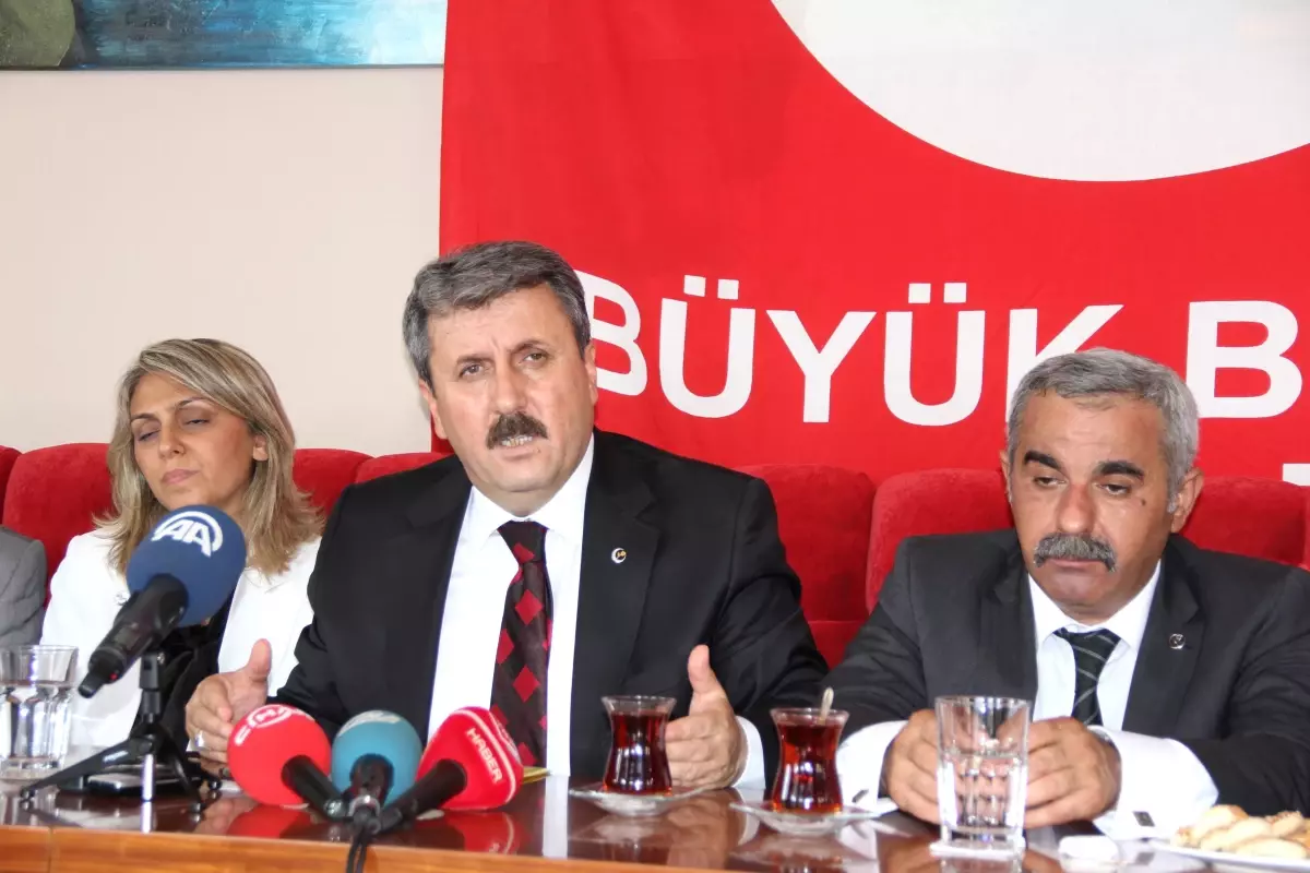 BBP Lideri Destici'nin Hatay Ziyareti