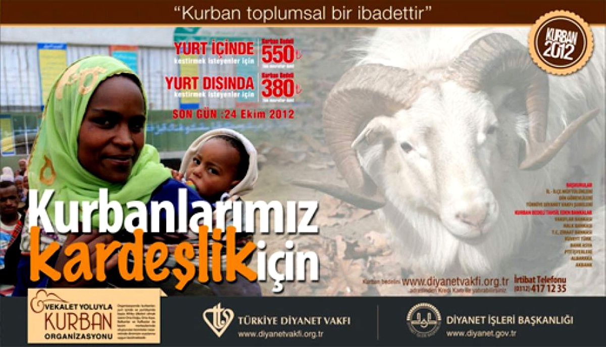 Bu Yıl Kurbanlar Kardeşlik İçin