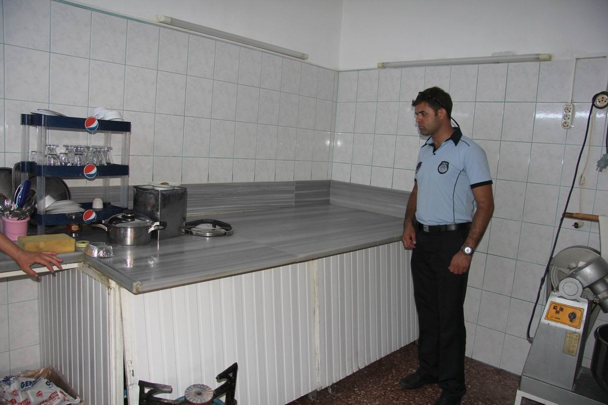 Burhaniye\'de Esnafa Hijyen Kontrolü