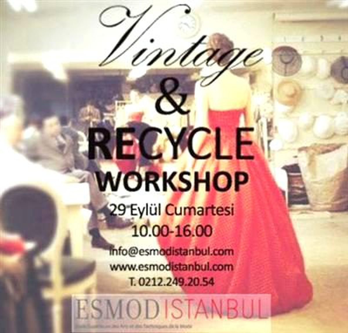 Esmod Istanbul\'da Atölye Çalışmaları
