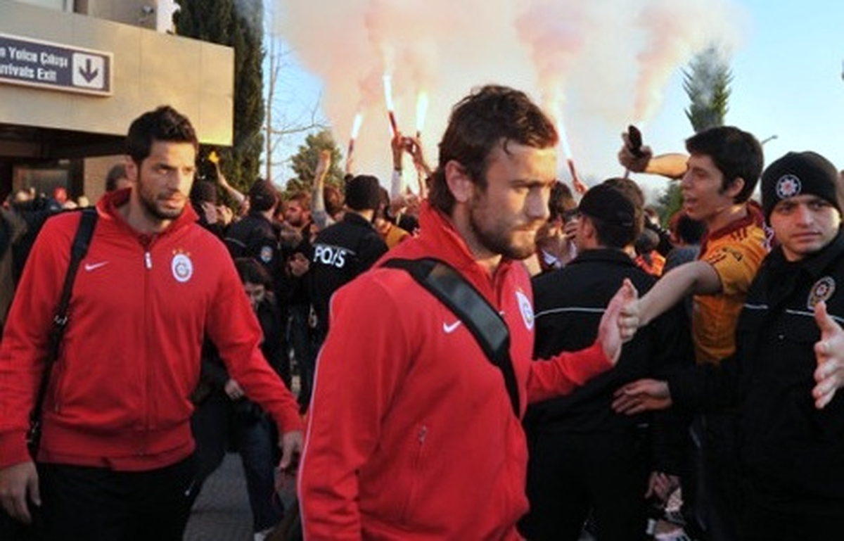Galatasaray Kafilesi Samsun\'da