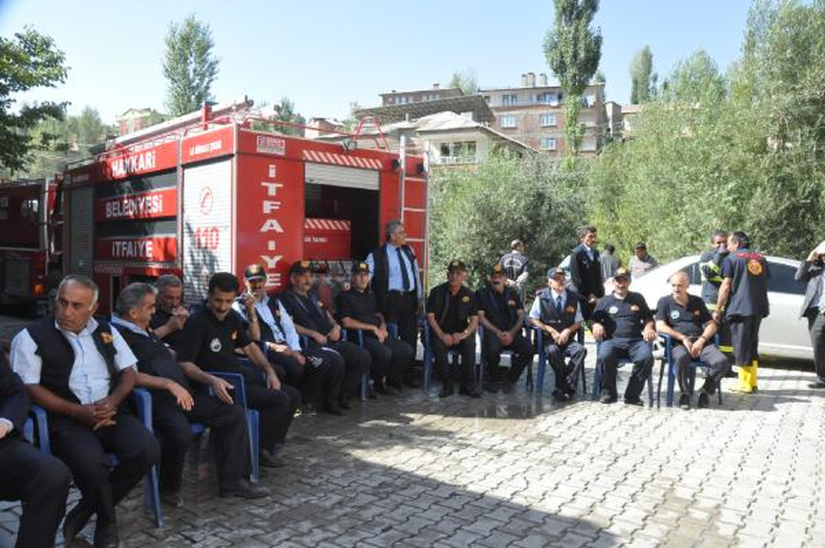 Hakkari\'de İlk Kez İtfaiye Haftası Kutlandı
