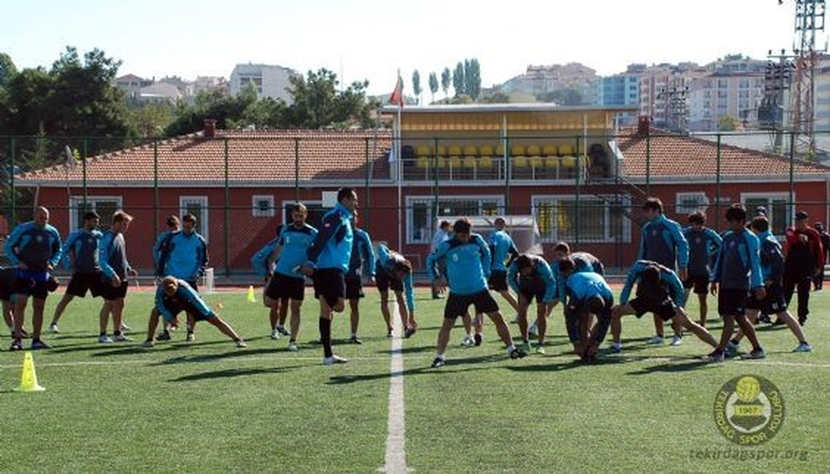 Tekirdağspor, Hereke Yıldızspor Maçına Hazırlanıyor