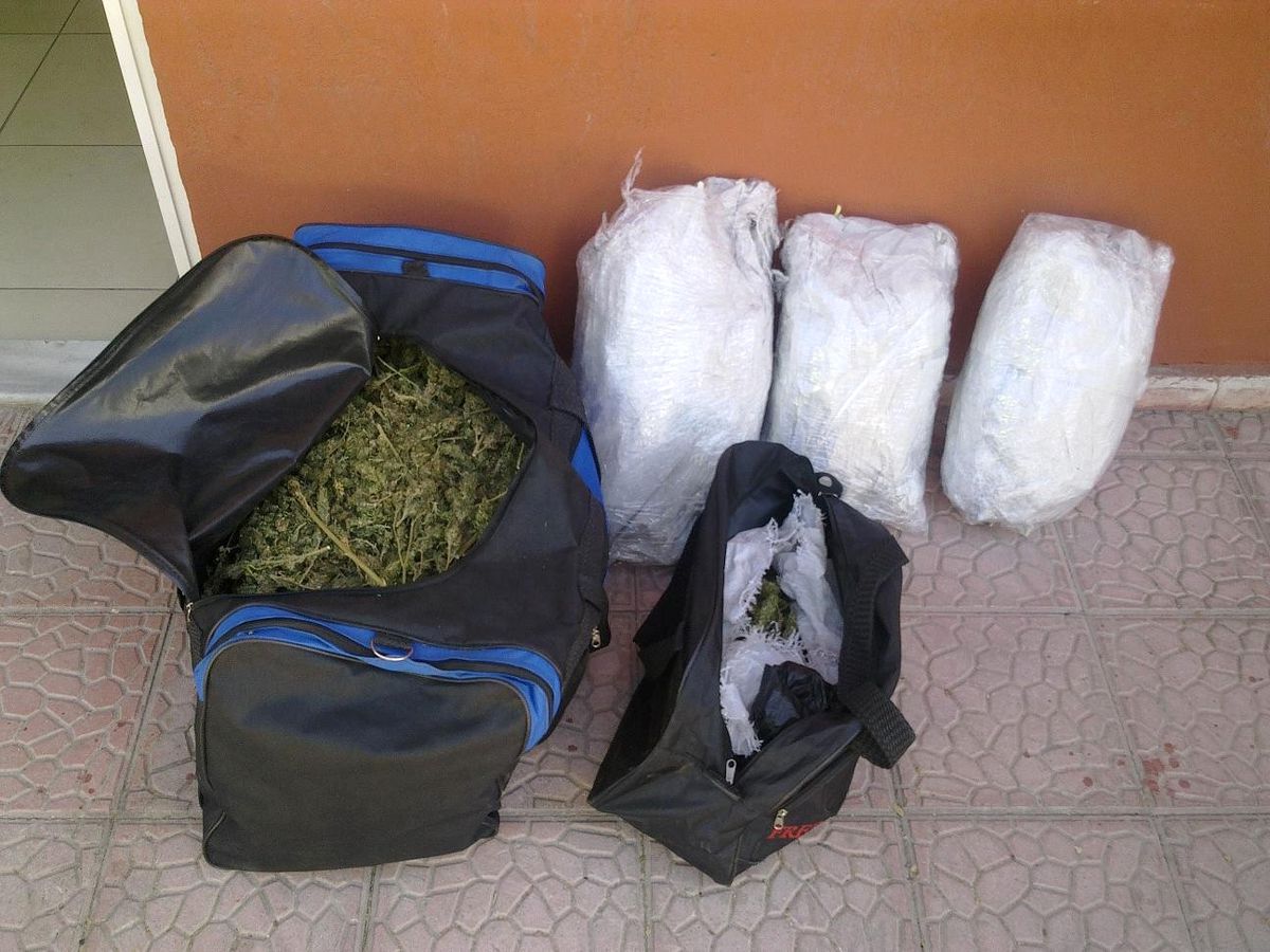 Bagajdan 11,5 Kilo Esrar Çıktı