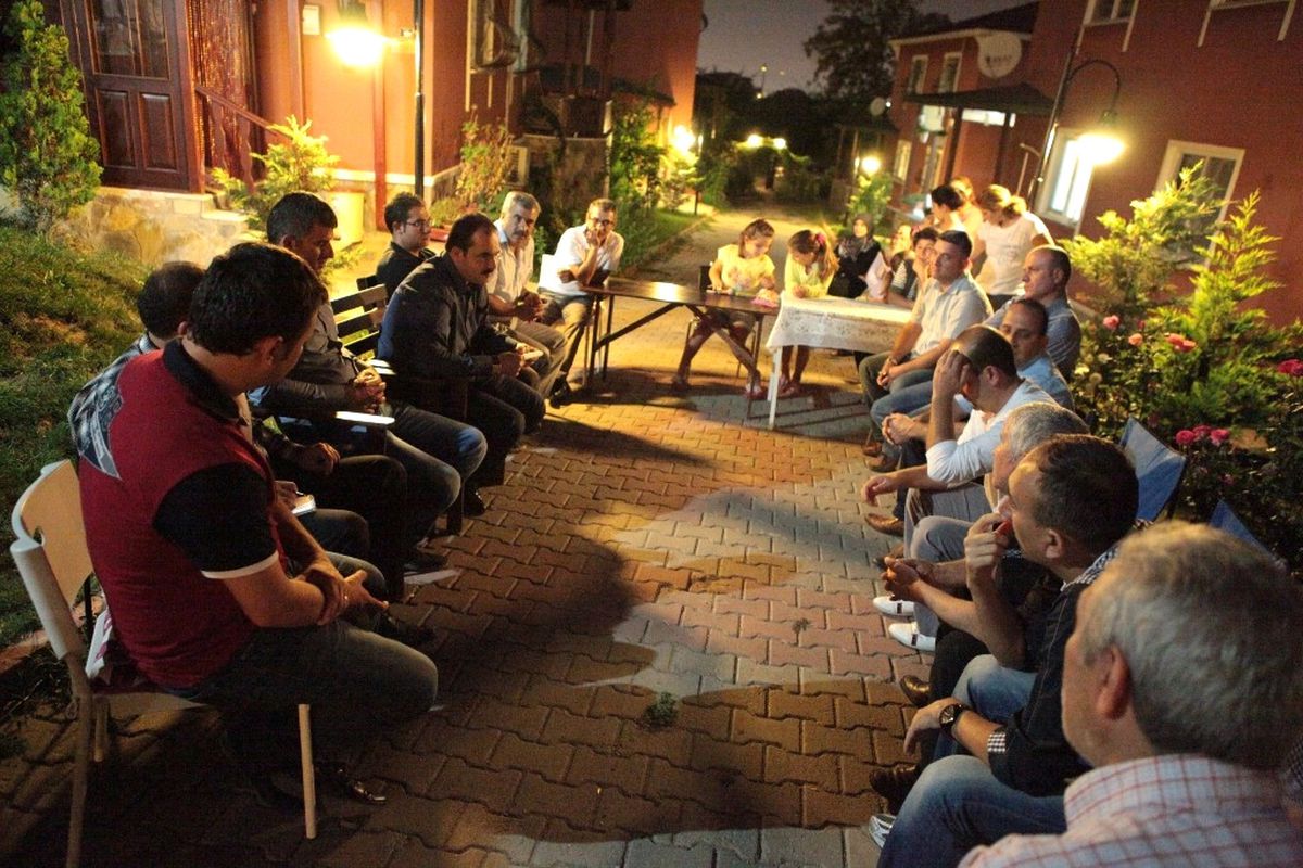 Başkan Ayaz Site Toplantılarına Devam Ediyor