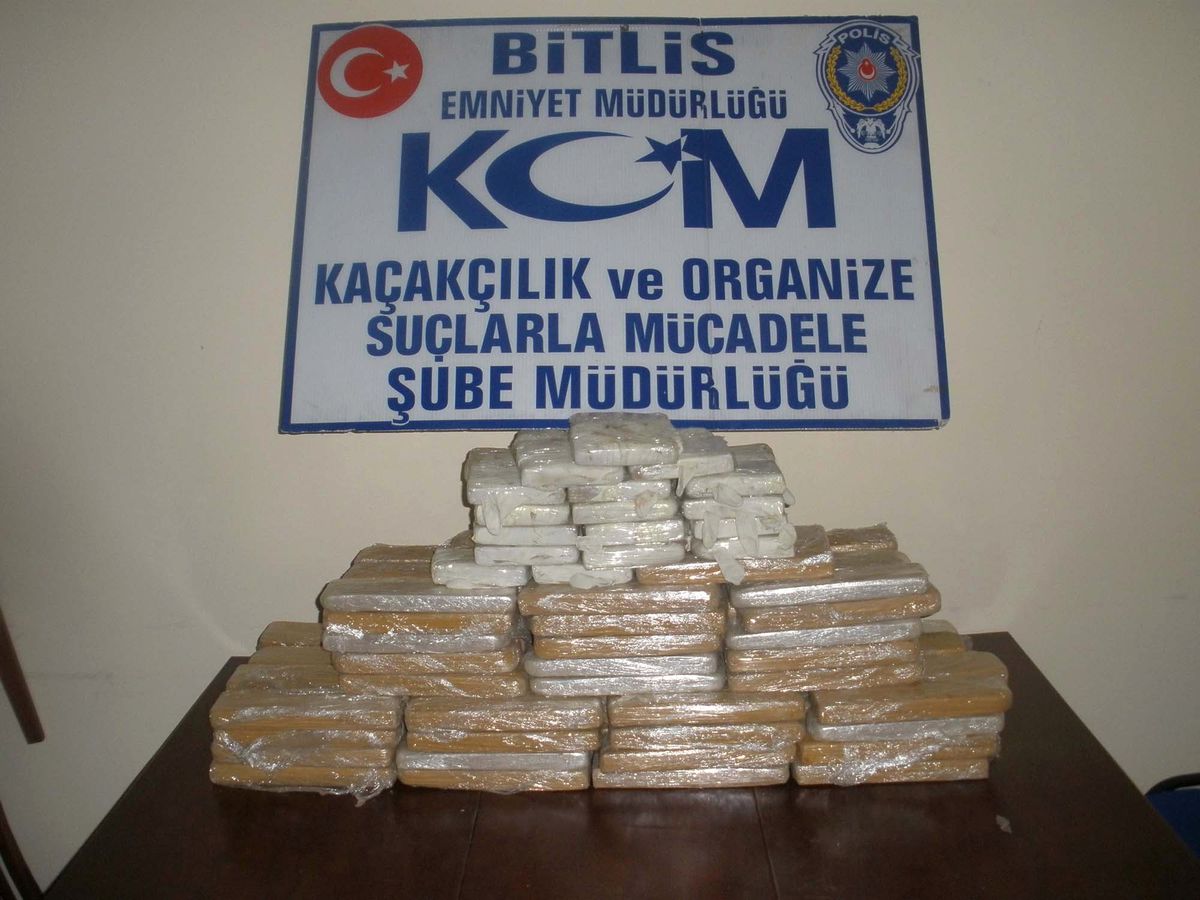 Bitlis\'te Eroin Operasyonu