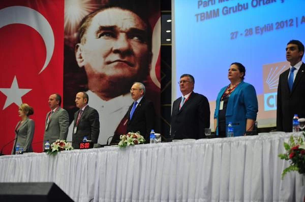 Chp\'nin Çalışma Toplantısı İkinci Gününde
