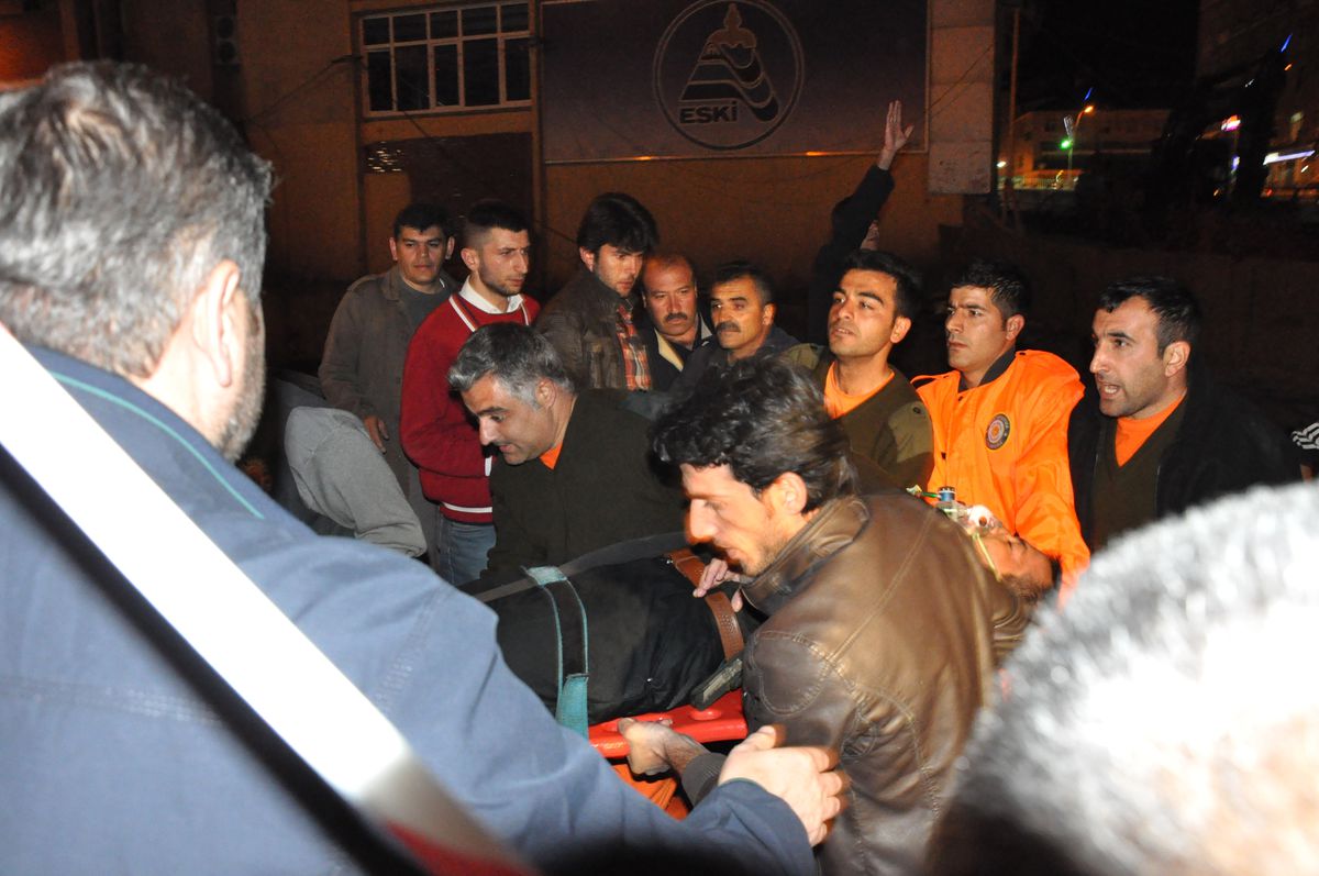 Erzurum\'da Göçük