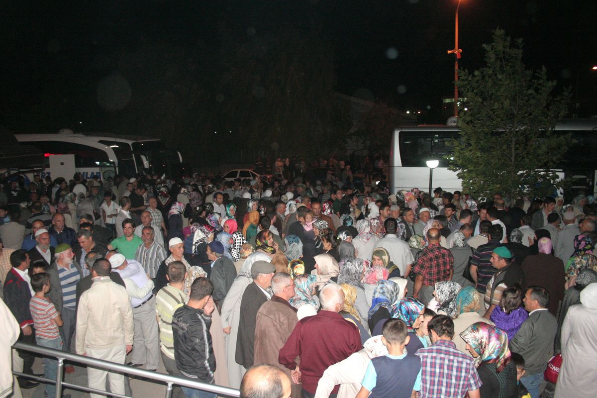 İlk Hac Kafilesi Yola Çıktı