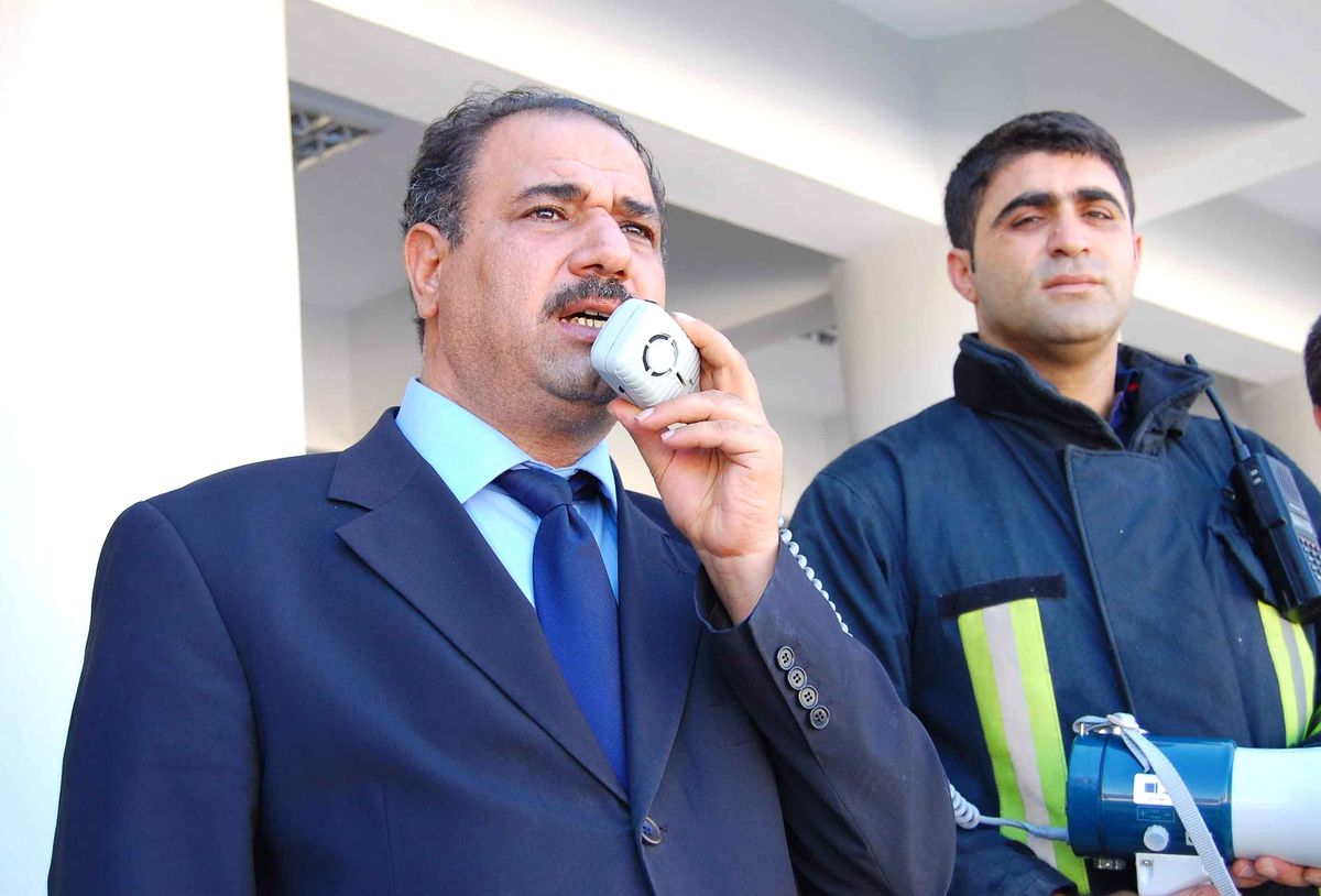 İtfaiye Haftasında Yangın Tatbikatı