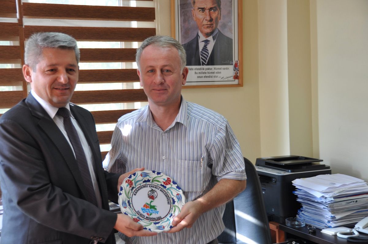 İtfaiyeciler\'den Belediye Başkan Yardımcılarına Ziyaret