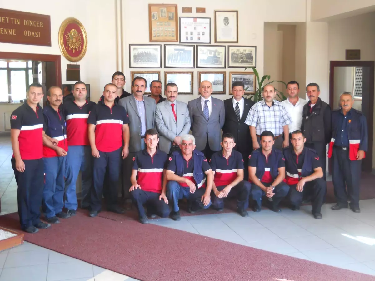 Kamu Sen İl Yönetimi'nden 'İtfaiye Haftası' Kutlaması