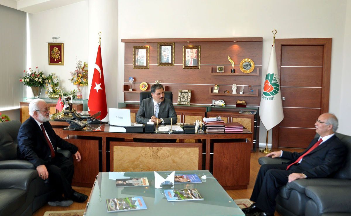 Malatya Müftüsü\'nden Başkan Ahmet Çakır\'a Ziyaret