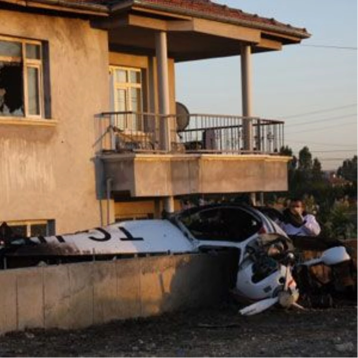 Ankara\'da Eğitim Uçağı Düştü