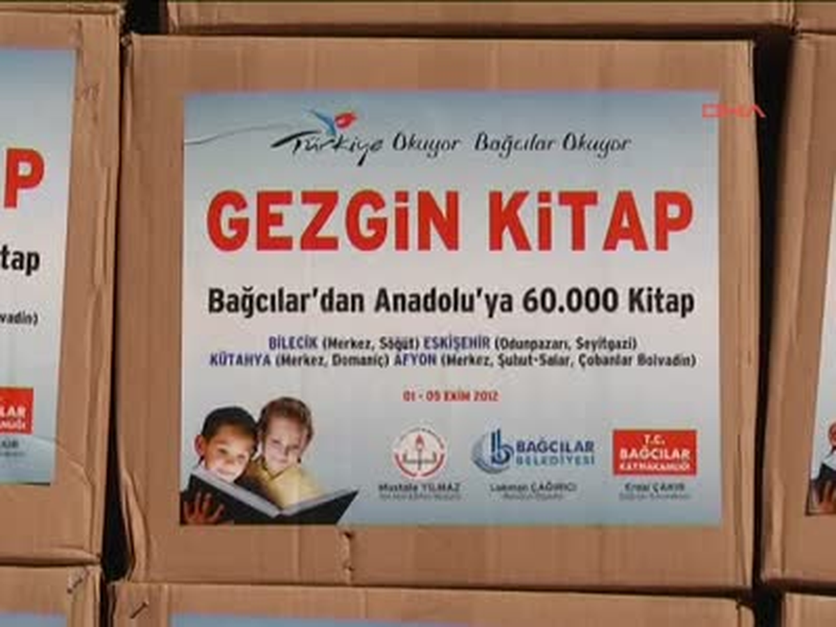 Bağcılar\'dan Anadolu\'ya 60 Bin Kitap