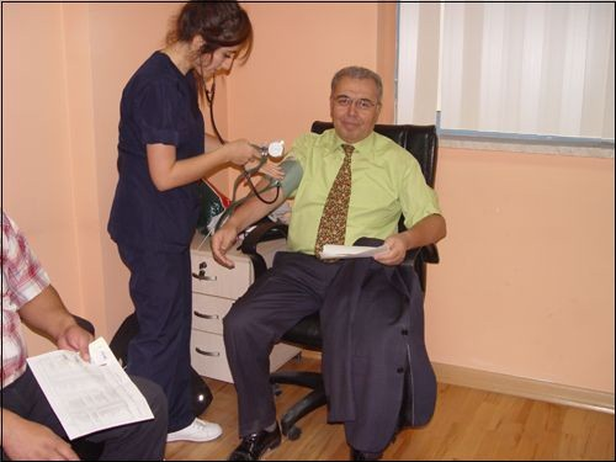 Cezaevi Çalışanları Sağlık Taramasından Geçti