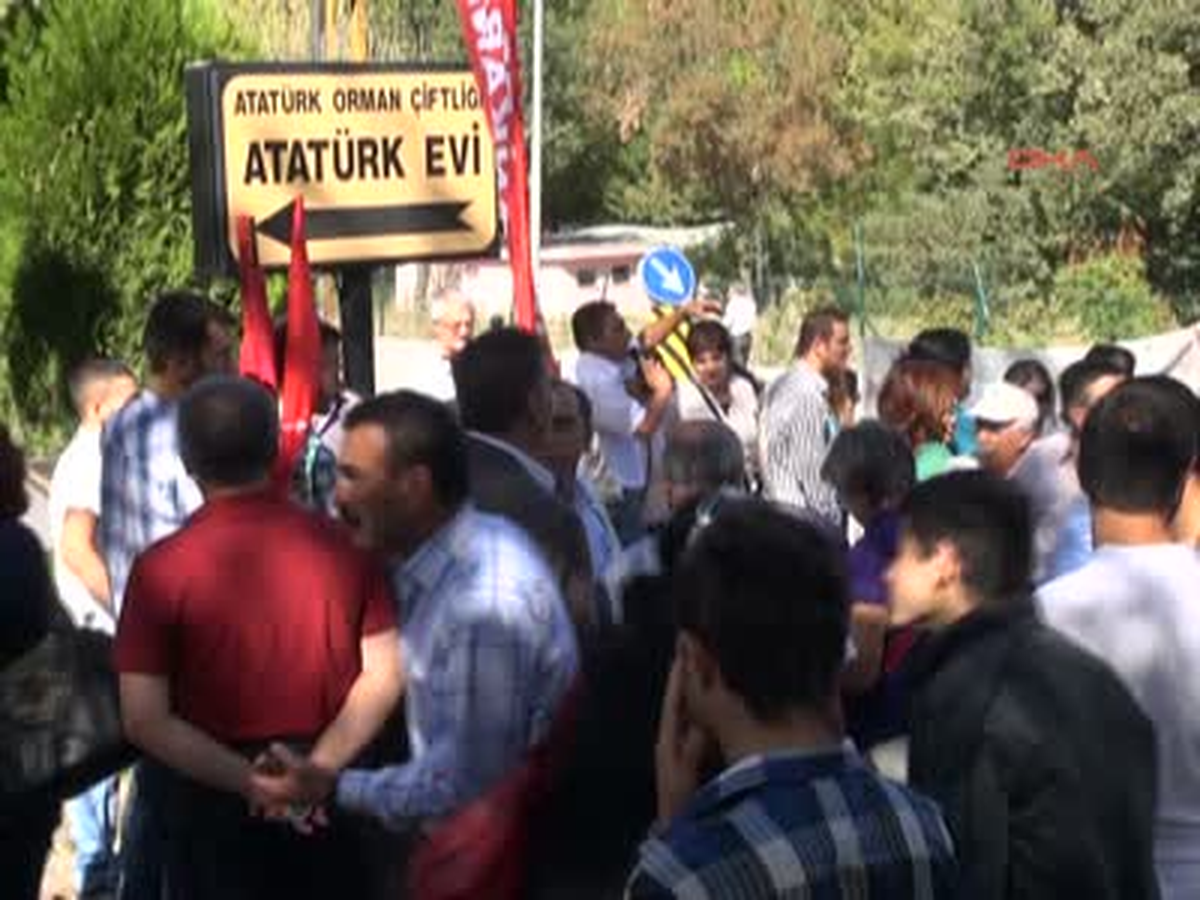 CHP\'den \'Başkanlık Sarayı\' Protestosu Cumhuriyet Halk Partisi Ankara İl Başkanlığı, Atatürk Orman...