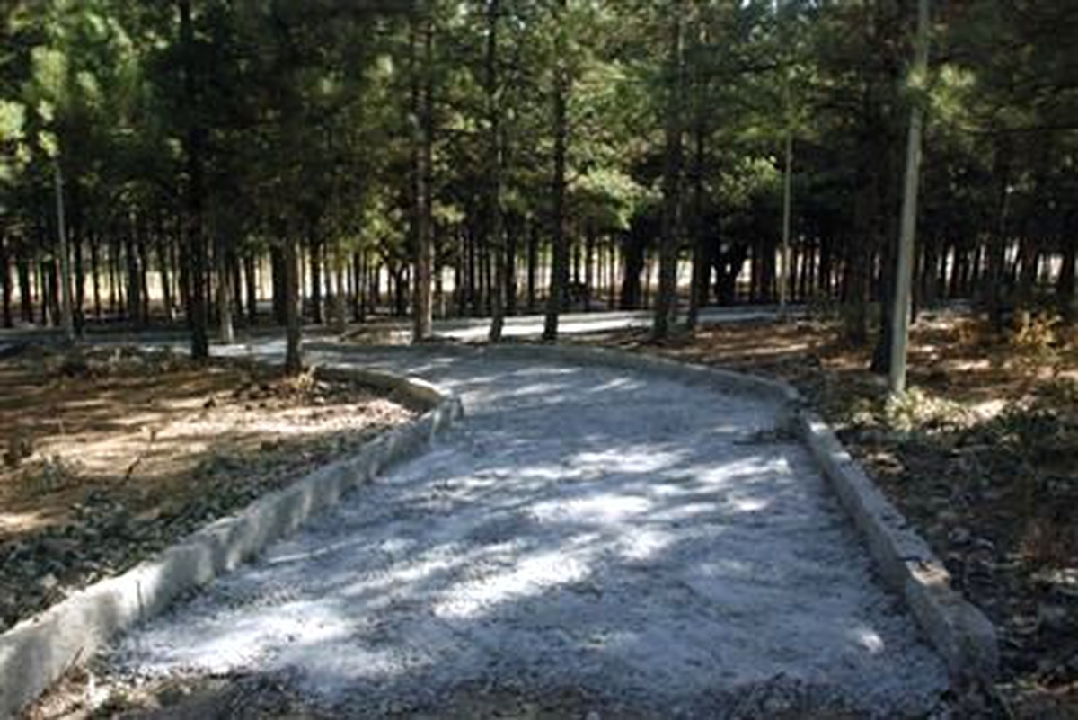 Gediz Adnan Menderes Yaşam Parkı Yollarına Kayrak Taşı