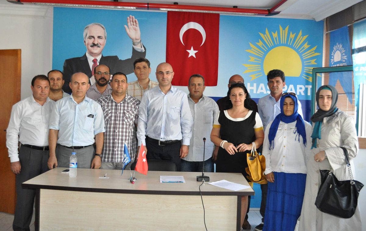 Kapatılan Has Parti Antalya Teşkilatı Kurtulmuşa Destek Verdi