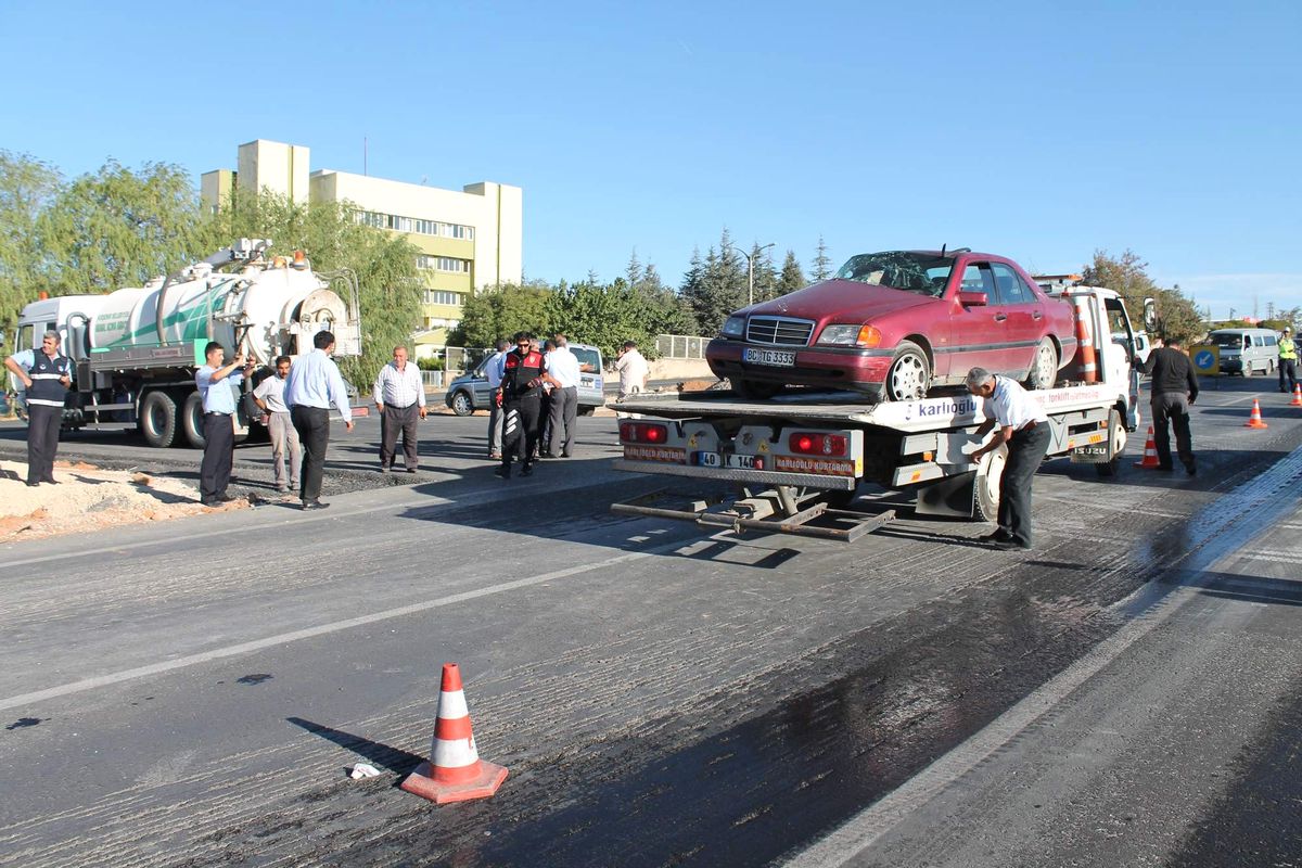 Kırşehir\'de Kaza