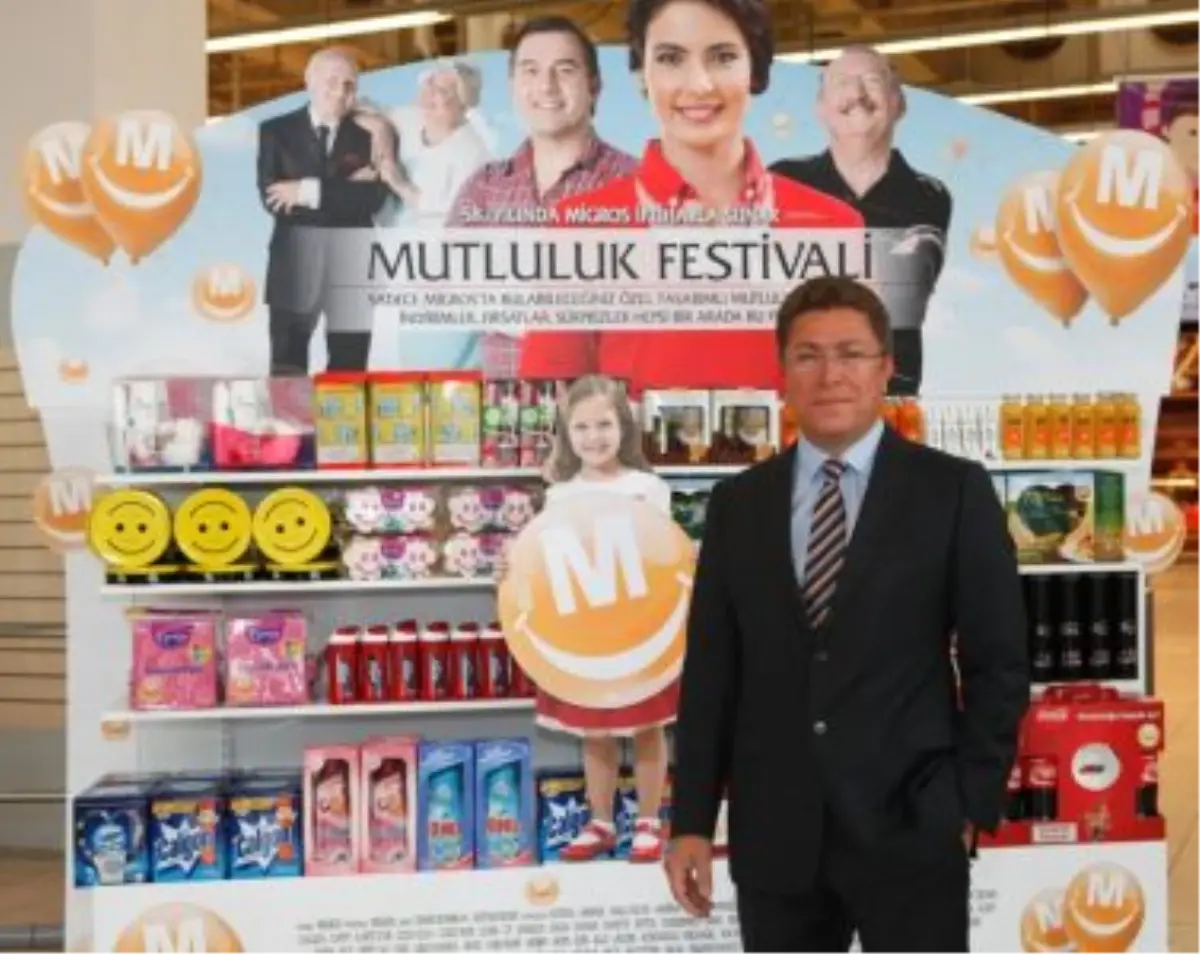 Migros 58.Yıldönümünde \'Mutluluk\' Dedi