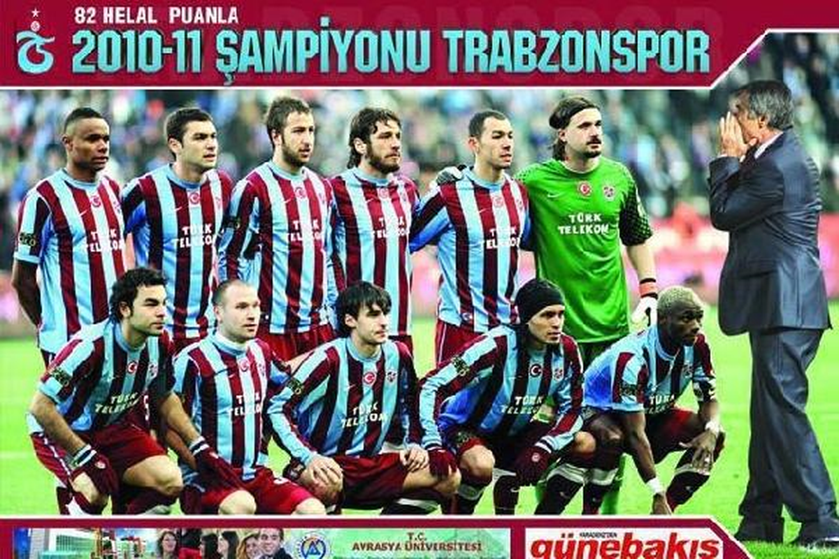 Trabzonspor\'un Şampiyonluk Posterinde İkinci Baskı: 82 Helal Puanla
