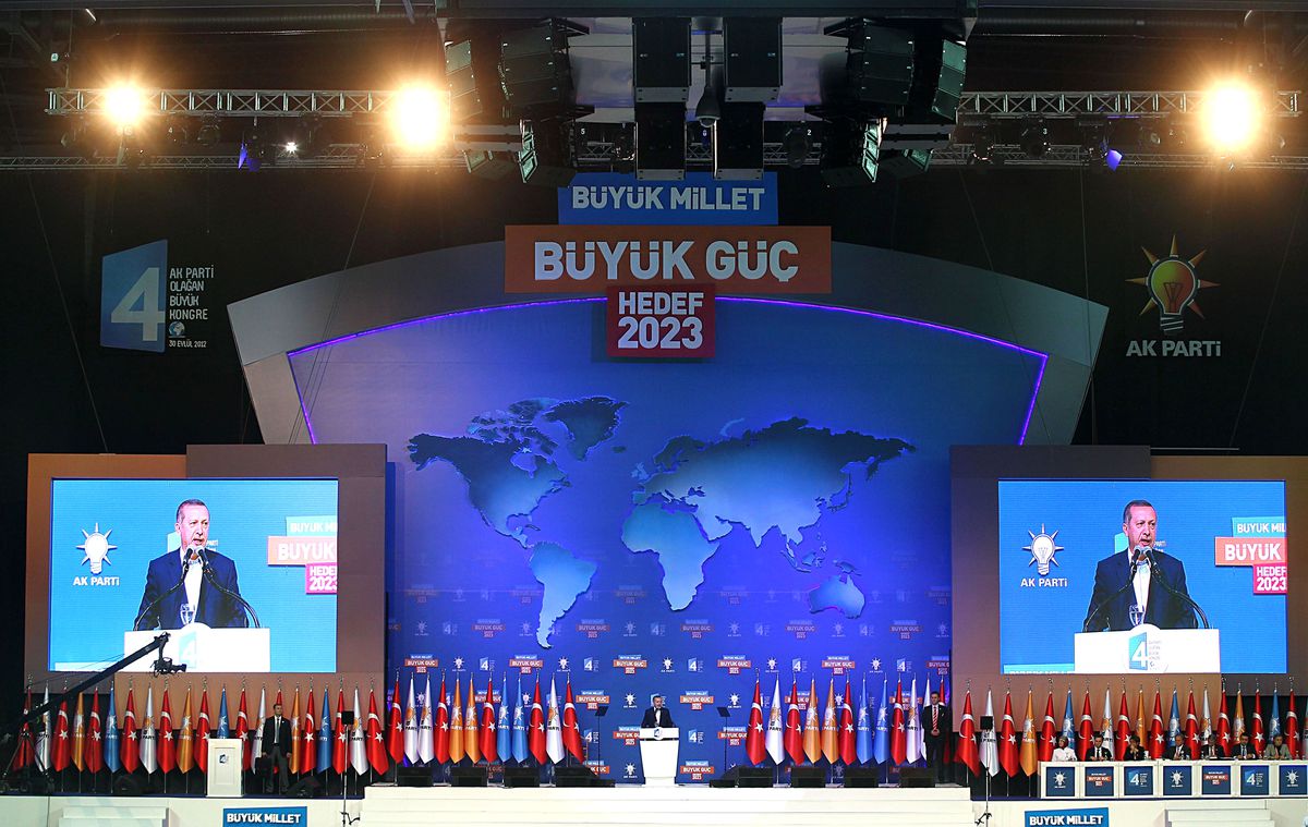 AK Parti Genel Başkanı ve Başbakan Recep Tayyip Erdoğan, "Türkiye\'de Maalesef Terörün Bir Piyasası...