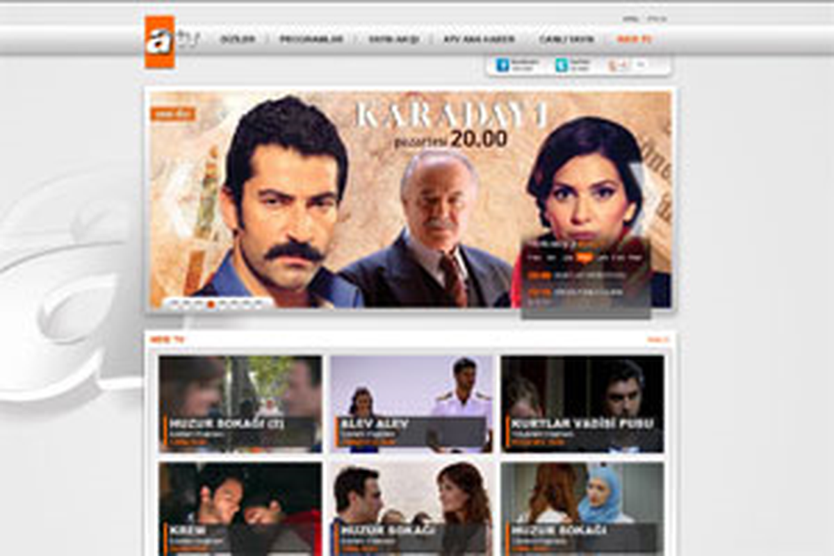 Atv'nin İnternet Sitesi Yenilendi