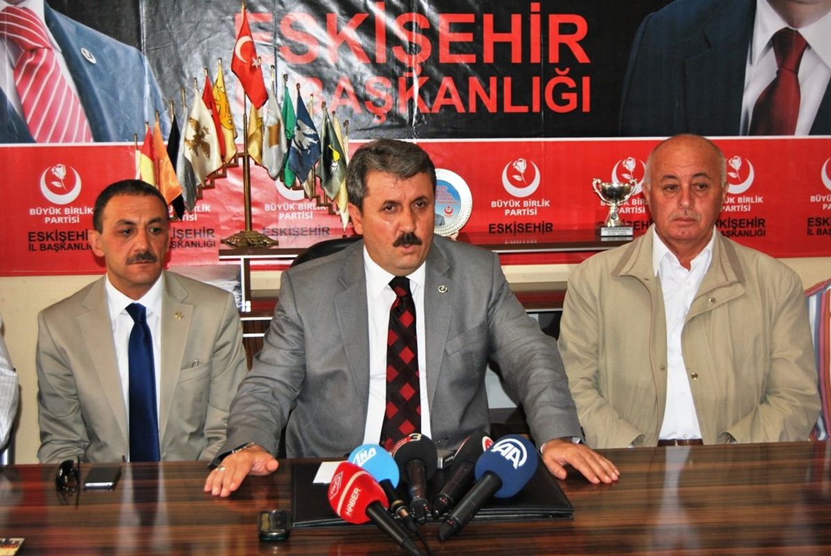 BBP Genel Başkanı Destici Eskişehir\'de
