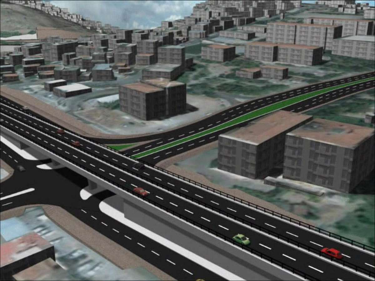 Büyükşehir, 35 Metre Yükseklikteki Viyadük İçin Düğmeye Bastı