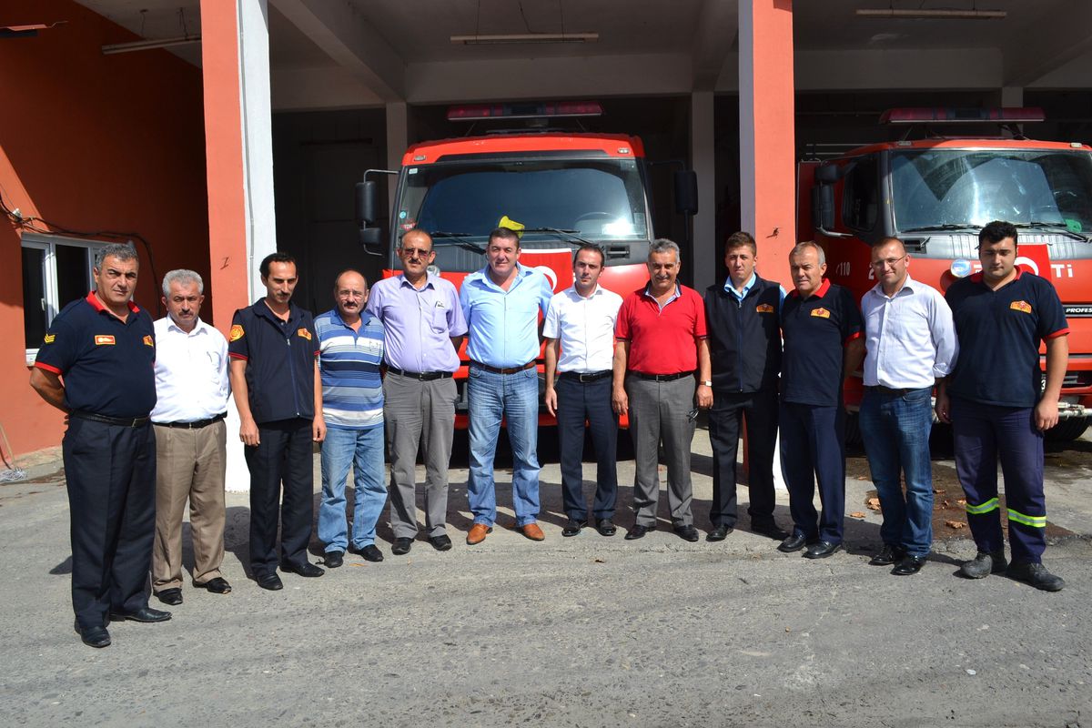 CHP\'den İtfaiye Personeline Ziyaret