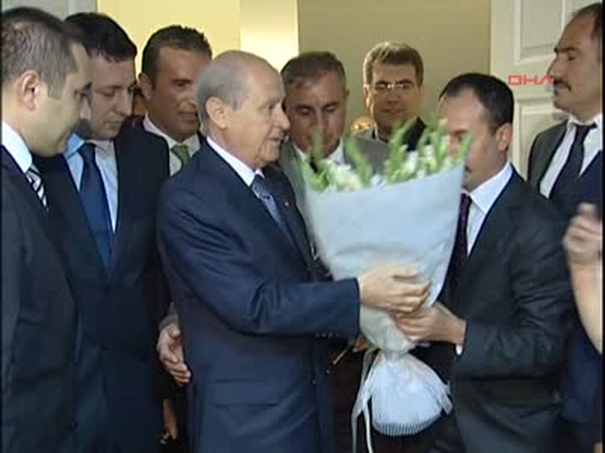 Devlet Bahçeli, MHP İstanbul İl Başkanlığı\'nı Ziyaet Etti İstanbul Dha