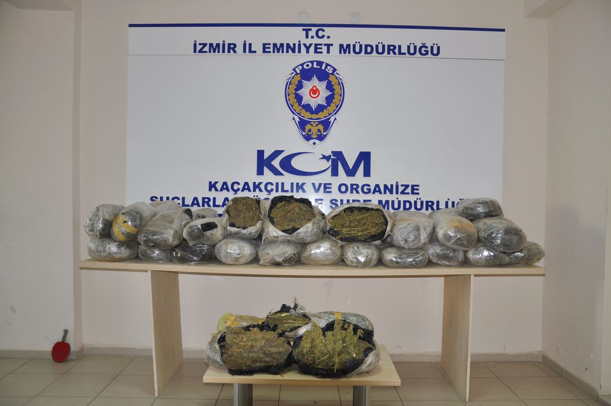 Hidrofor Kazanı İçinden 125 Kilo Esrar Çıktı