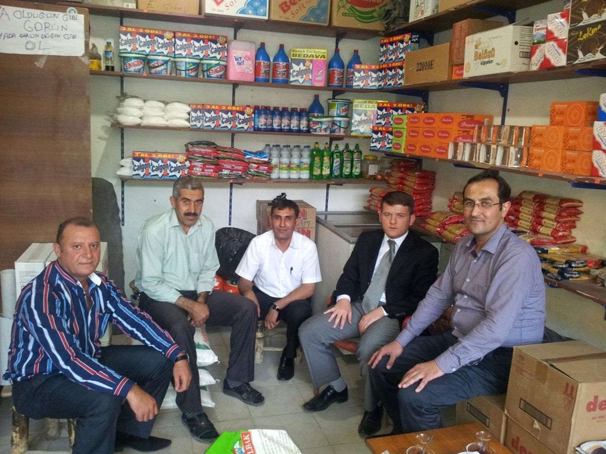 Kaymakam Şenol Koca\'dan Esnaf Ziyareti