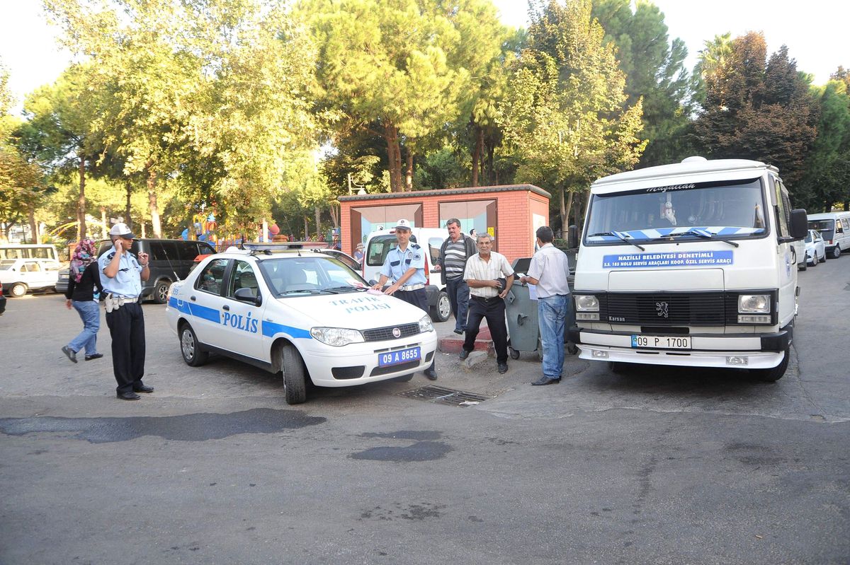 Öğrenci Servisleri Denetlendi