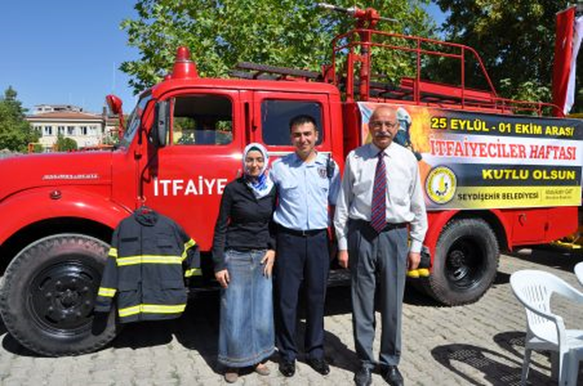 Abdulkadir Çat İtfaiyecileri Kutladı