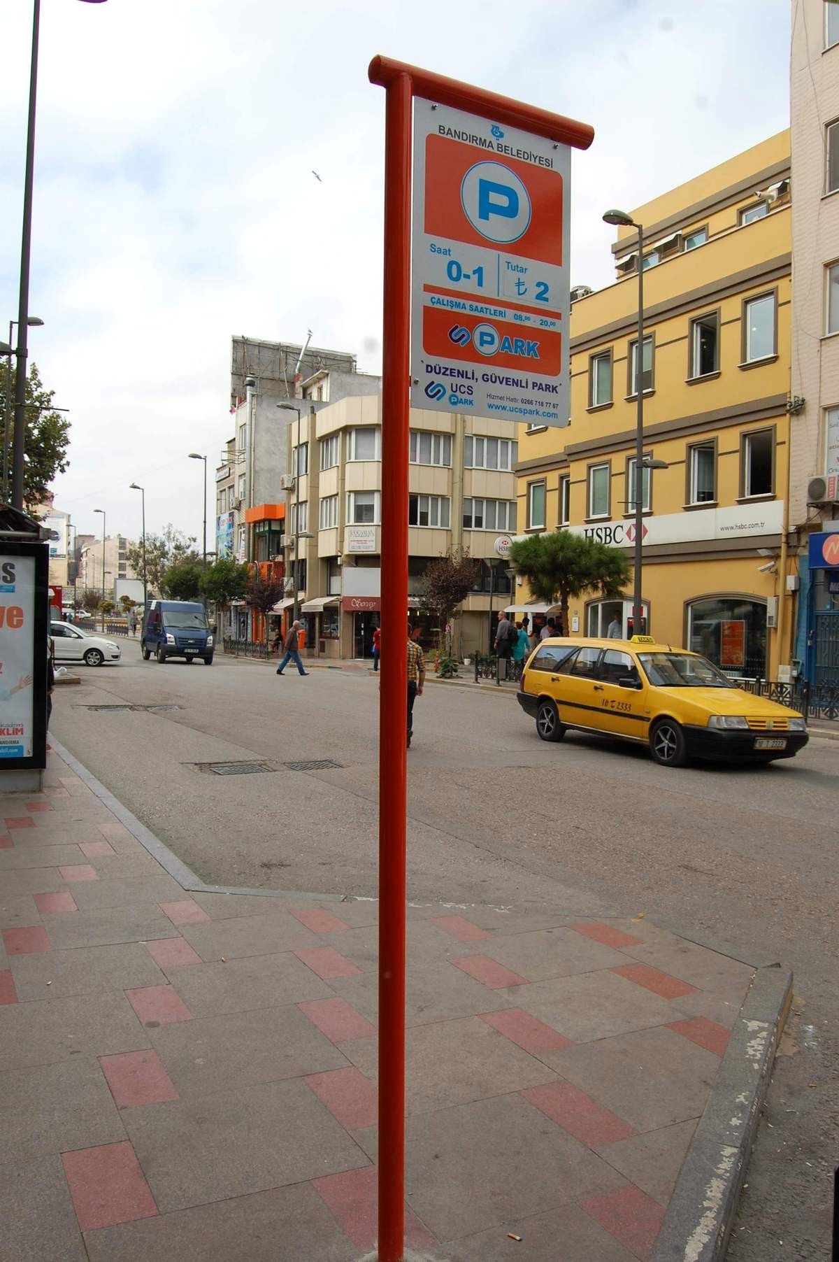 Bandırma Caddeleri Ücretli Otopark Oldu