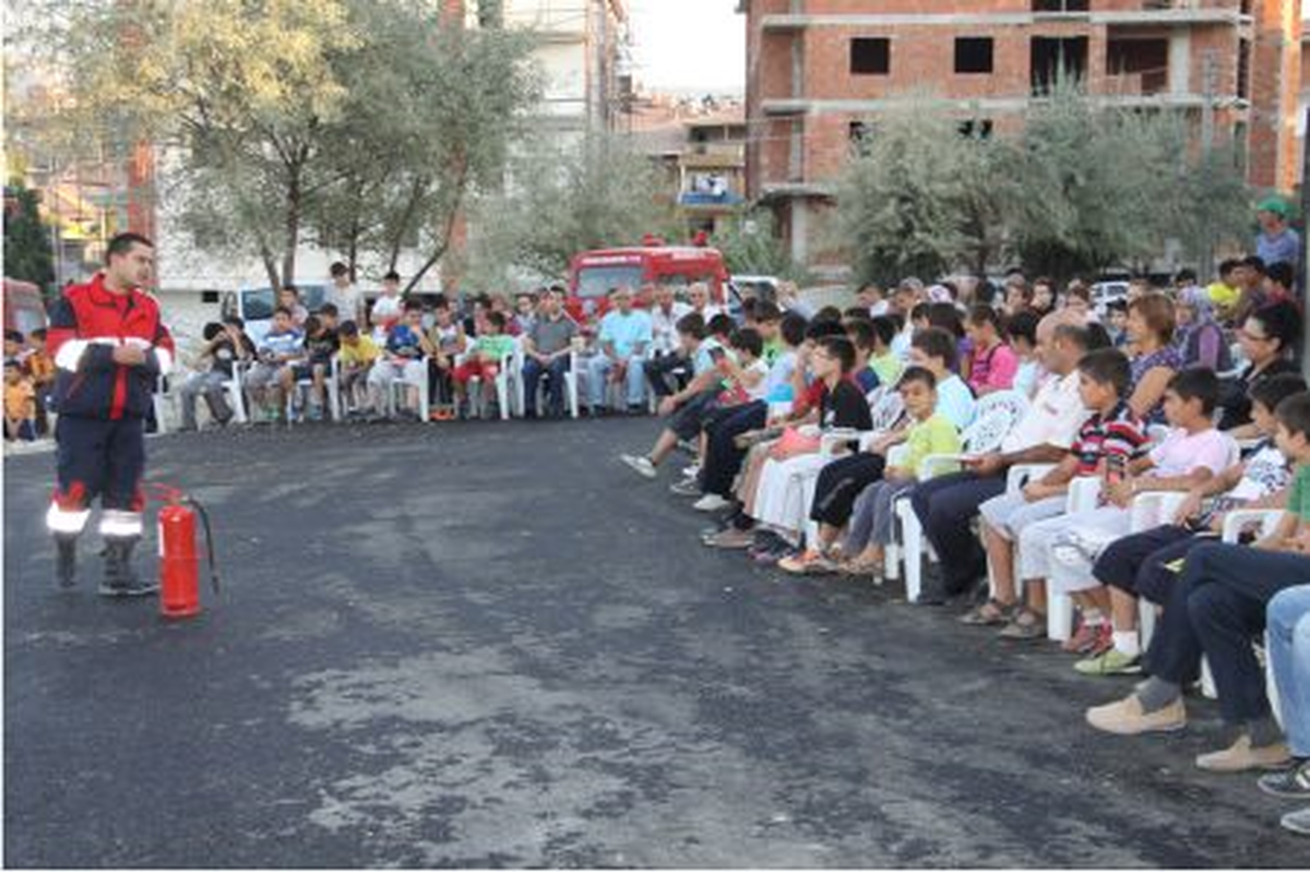 Burdur İtfaiyesi Yangın Eğitimlerine Devam Ediyor