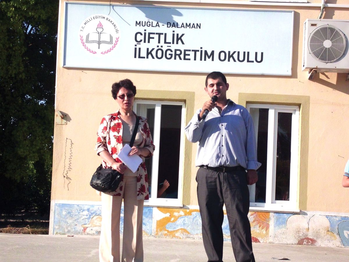 Dalaman\'da Öğrencilerden Mavi Bayrak Kampanyasına Tam Destek
