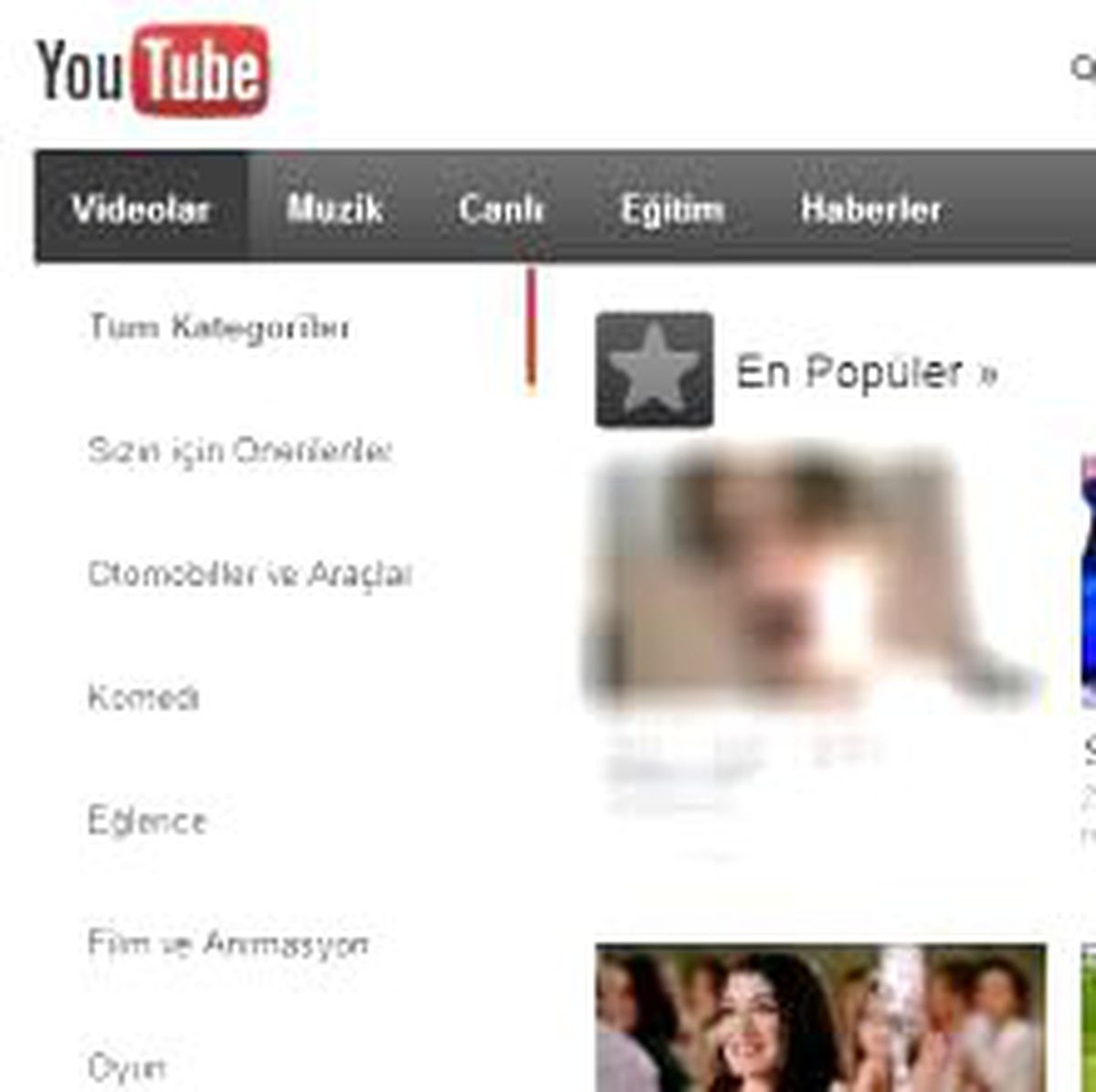 Dev site artık Türkçe