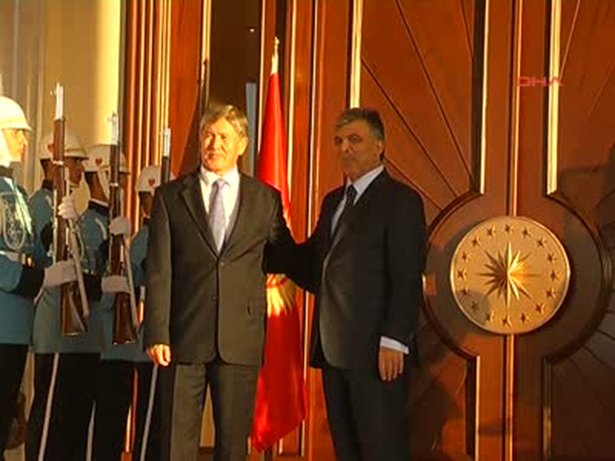 Gül, Atambayev ile Bir Araya Geldi