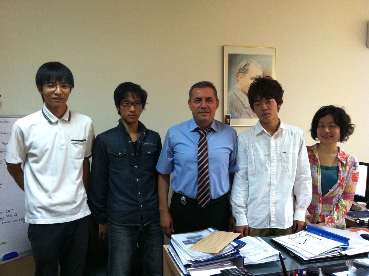 Japon Ögrenciler Akdeniz Üniversitesi\'nde