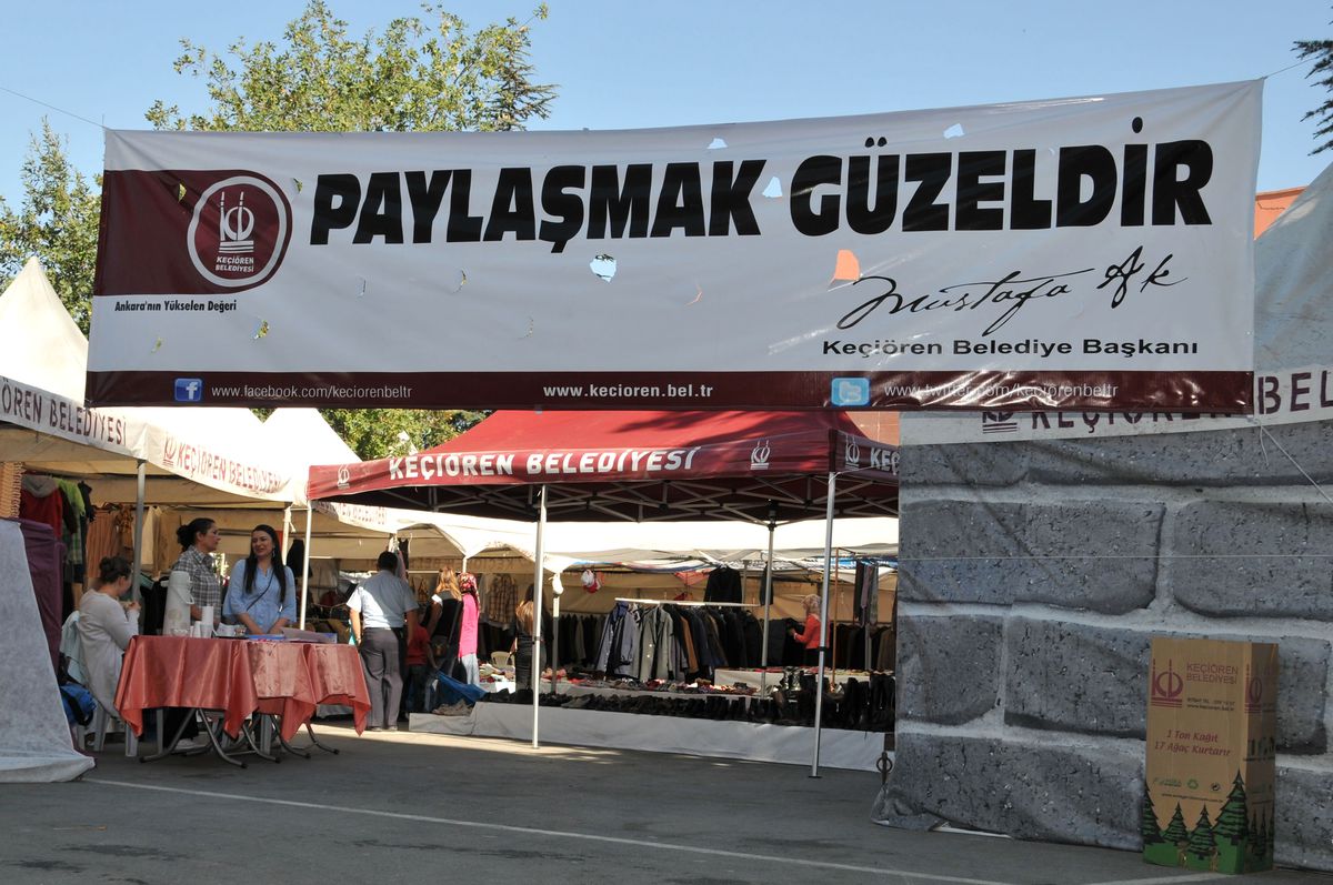 Keçiören\'de "Paylaşmak Güzeldir" ile Yüzler Gülüyor