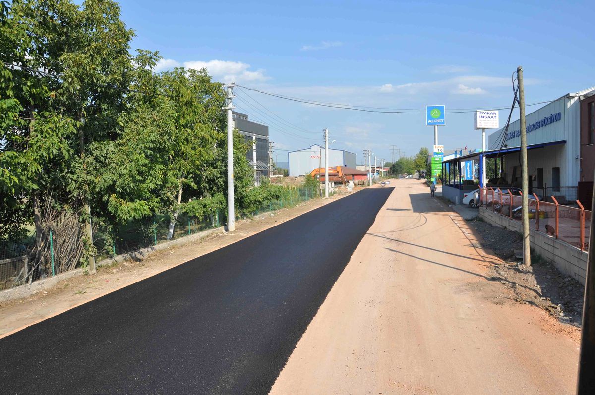 Kocaeli\'de Asfalt Çalışmaları